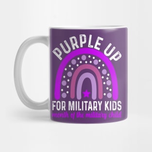 Purple Up For Military Kids Mug